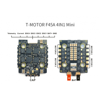 Regulator obrotów ESC T-motor  MINI F45A 6S 4 IN1 32 BIT